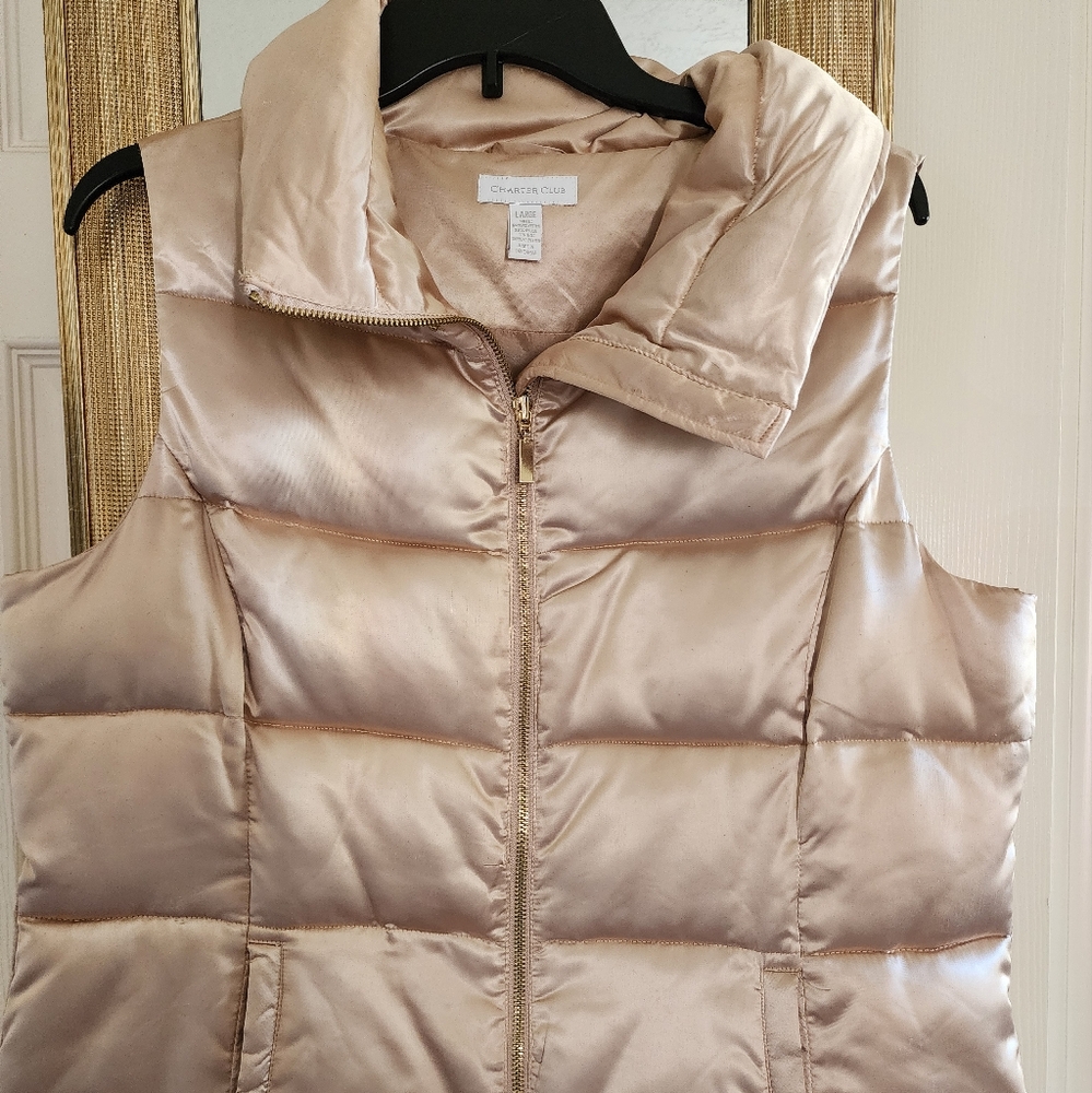 Puffy Gold Vest